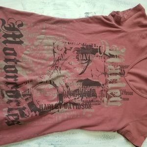 Vintage look Harley Davidson t shirt size small